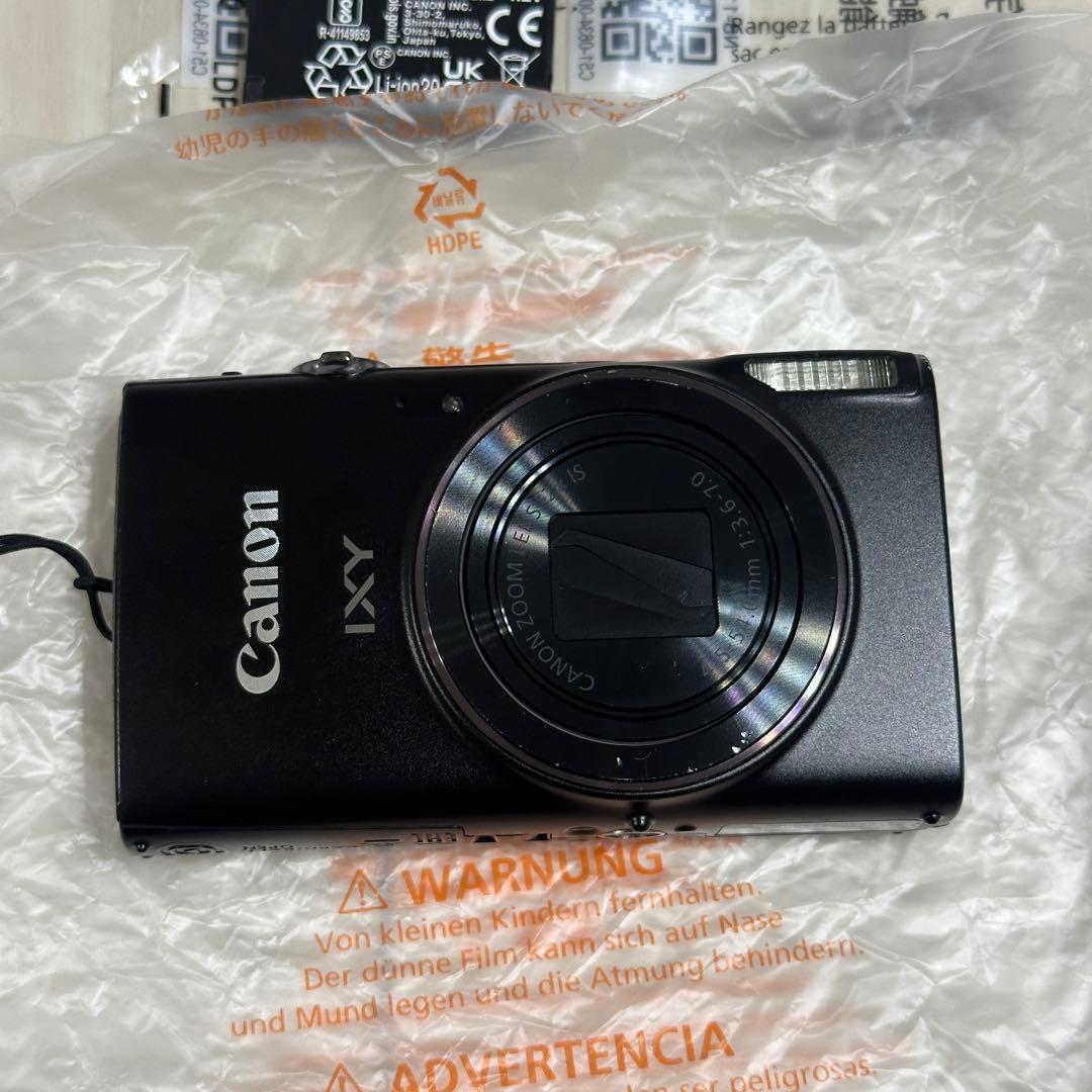 美品⭐︎フルセット　Canon IXY650 コンパクトデジタルカメラ ブラック